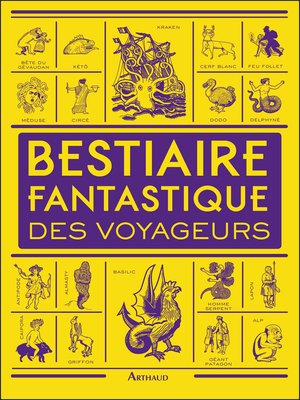 cover image of Bestiaire fantastique des voyageurs